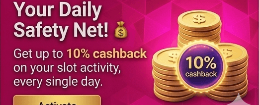 Mega Spin Slot Bonanza promotion banner